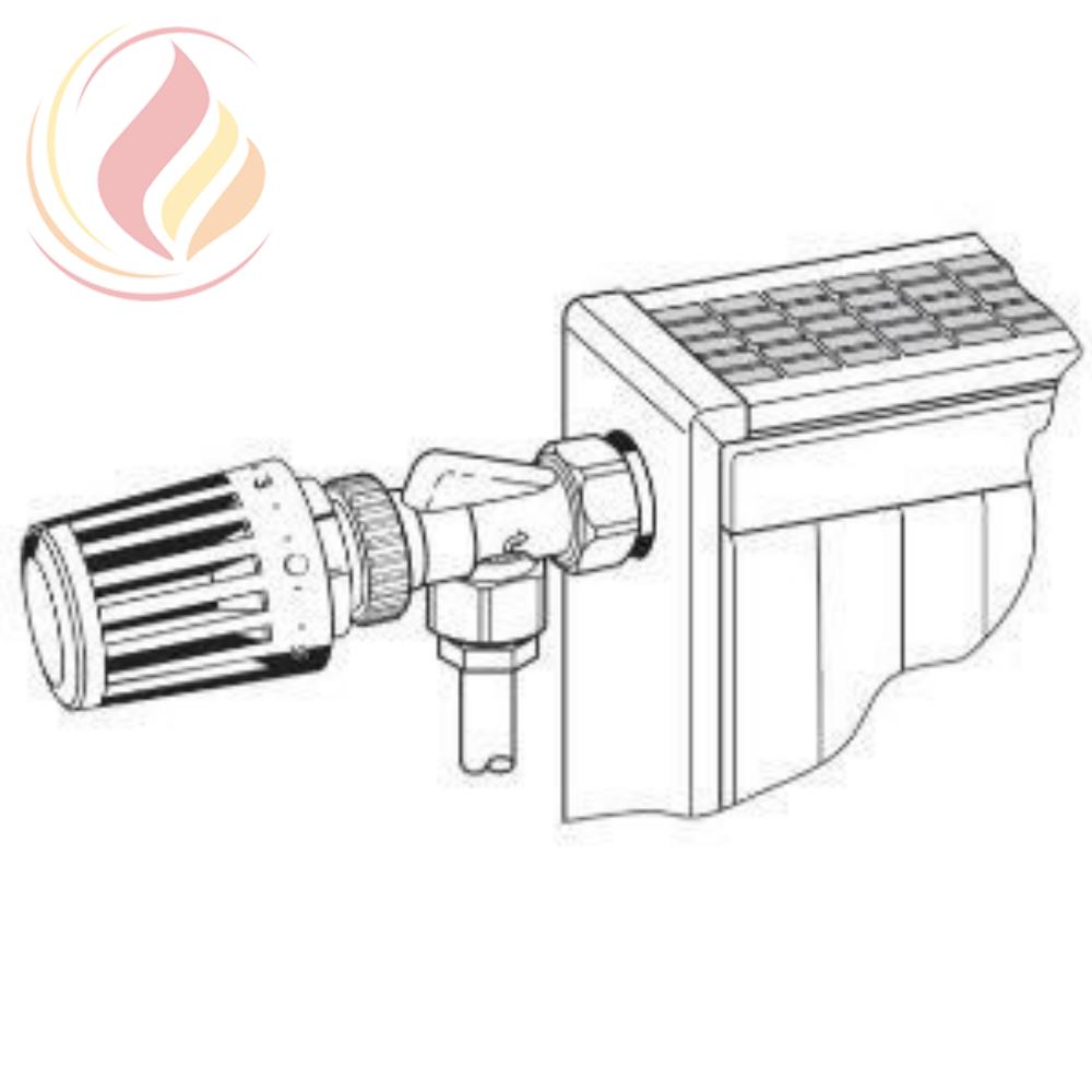 10438 Honeywell T1002W0 Thera-100 Термоголовка эконом для радиаторных клапанов, +6...+27°C, М30 х 1,5