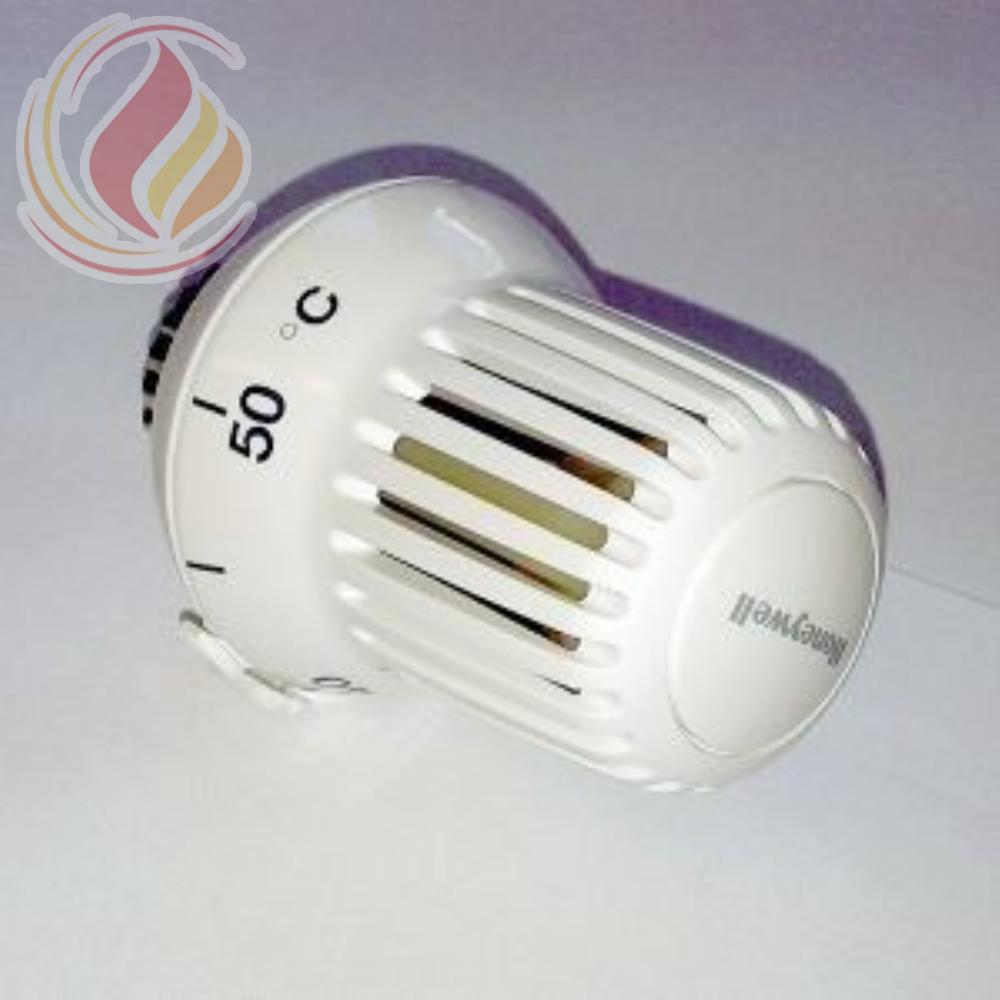 10467 Honeywell Thera-RTL Термоголовка ограничитель температуры теплого пола, +20...+50°С, 11,5 мм, белый