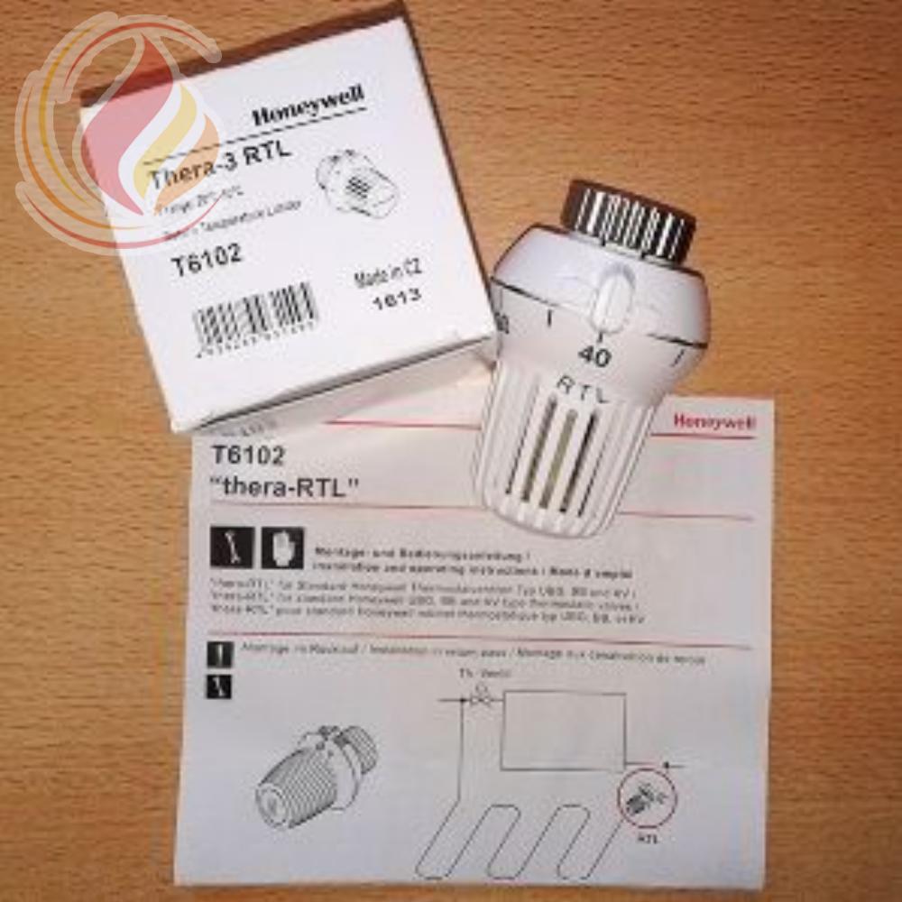 10467 Honeywell Thera-RTL Термоголовка ограничитель температуры теплого пола, +20...+50°С, 11,5 мм, белый