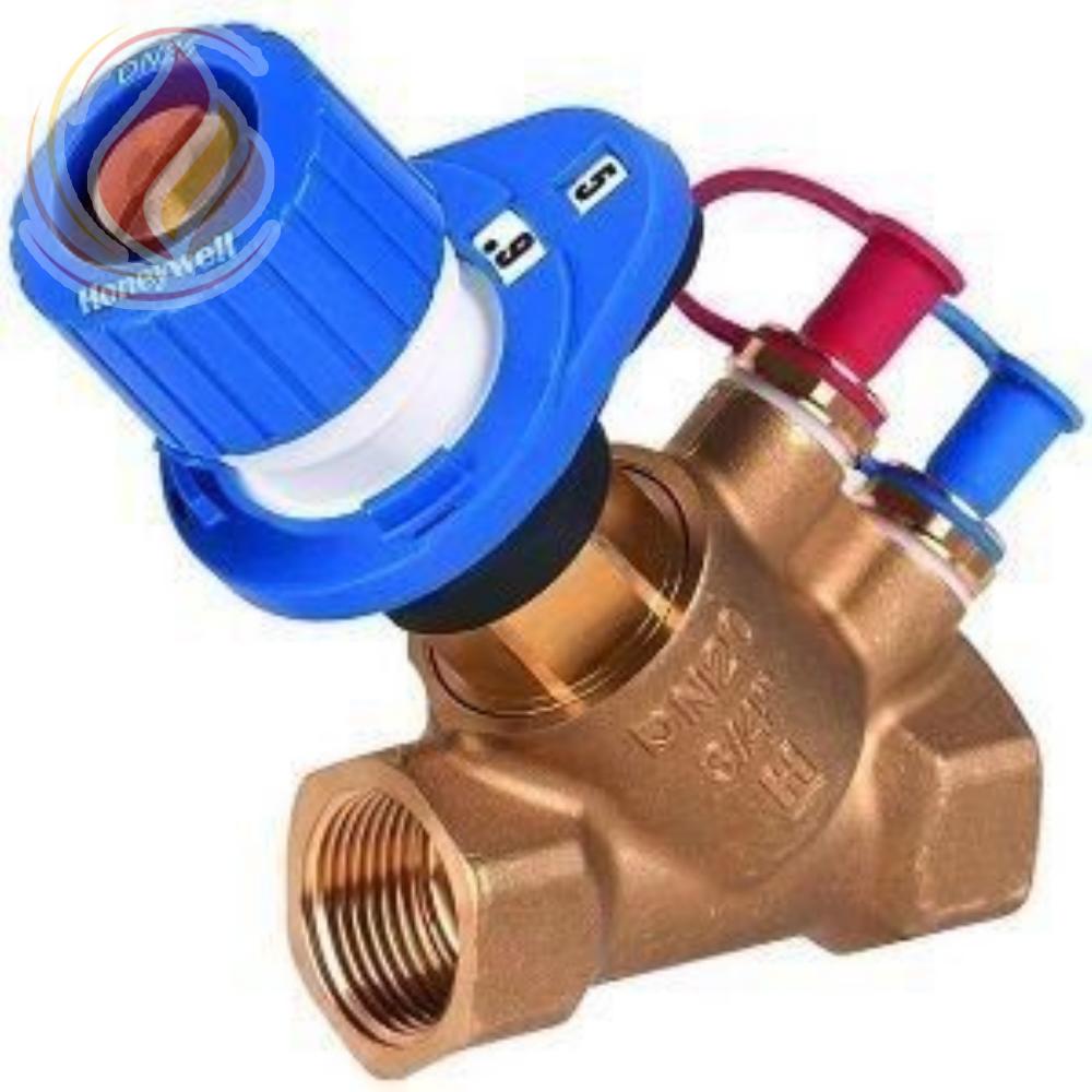 12528 Honeywell, Запорно-балансировочный клапан Kombi-2-plus, DN15, Kvs 2,8