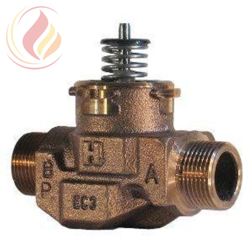 17932 Honeywell VCZAH1000/U Клапан двухходовой регулирующий зонный, 3/4" НР, Kvs 5,3, 96C, PN20